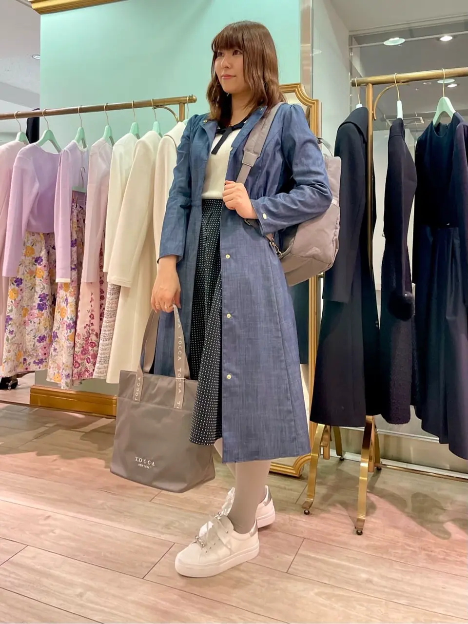  スタッフ ｍ コーディネート画像