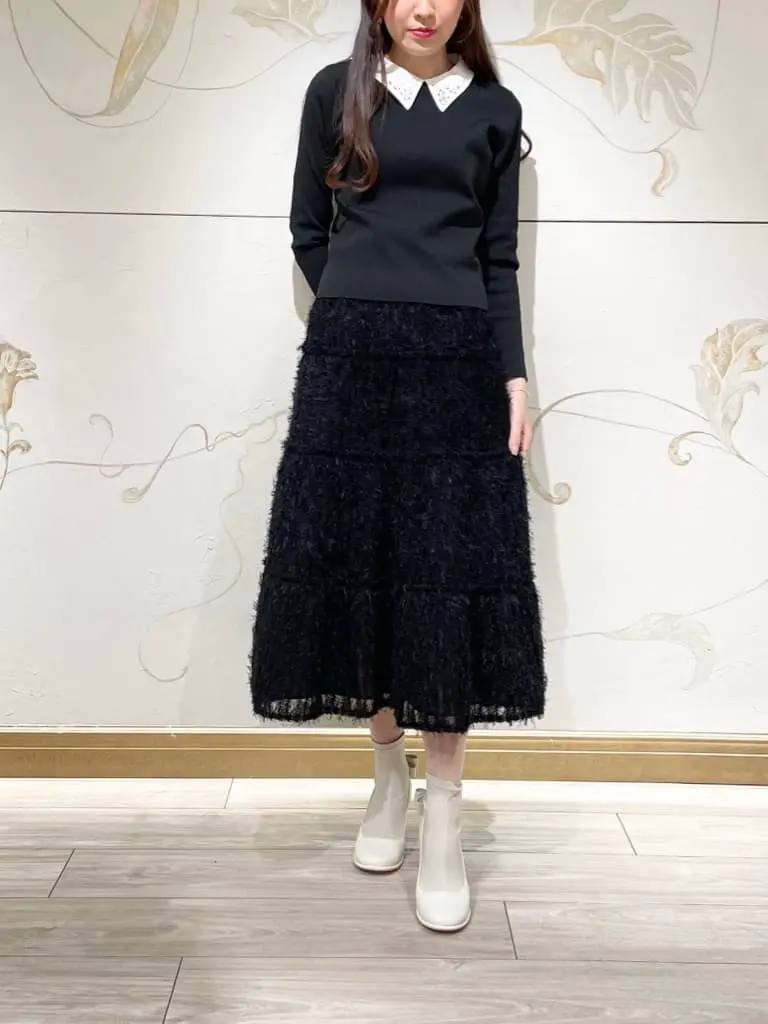  スタッフY コーディネート画像