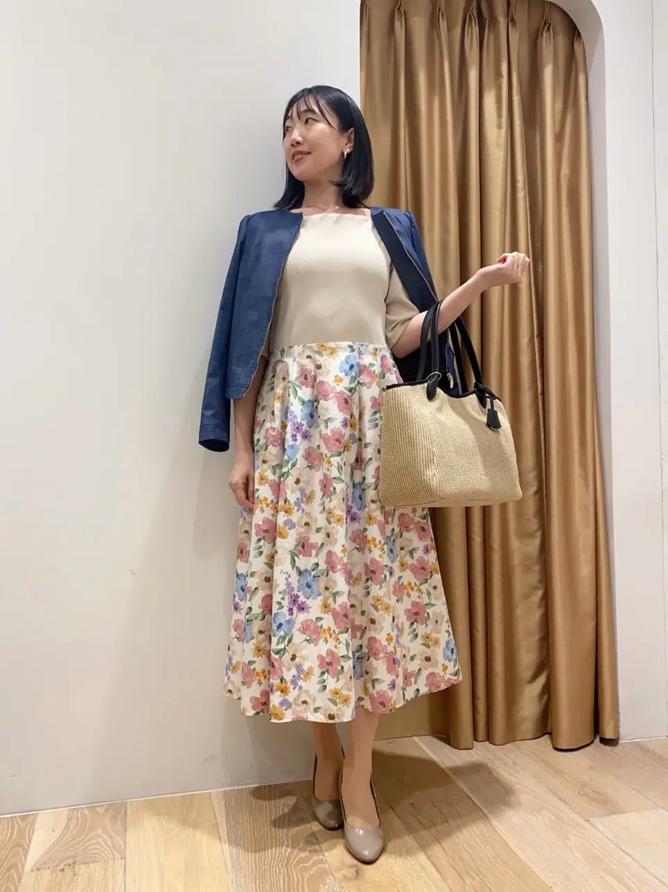 消臭＆洗える！】SQUERE DENIM JACKET デニムジャケット / TOCCA