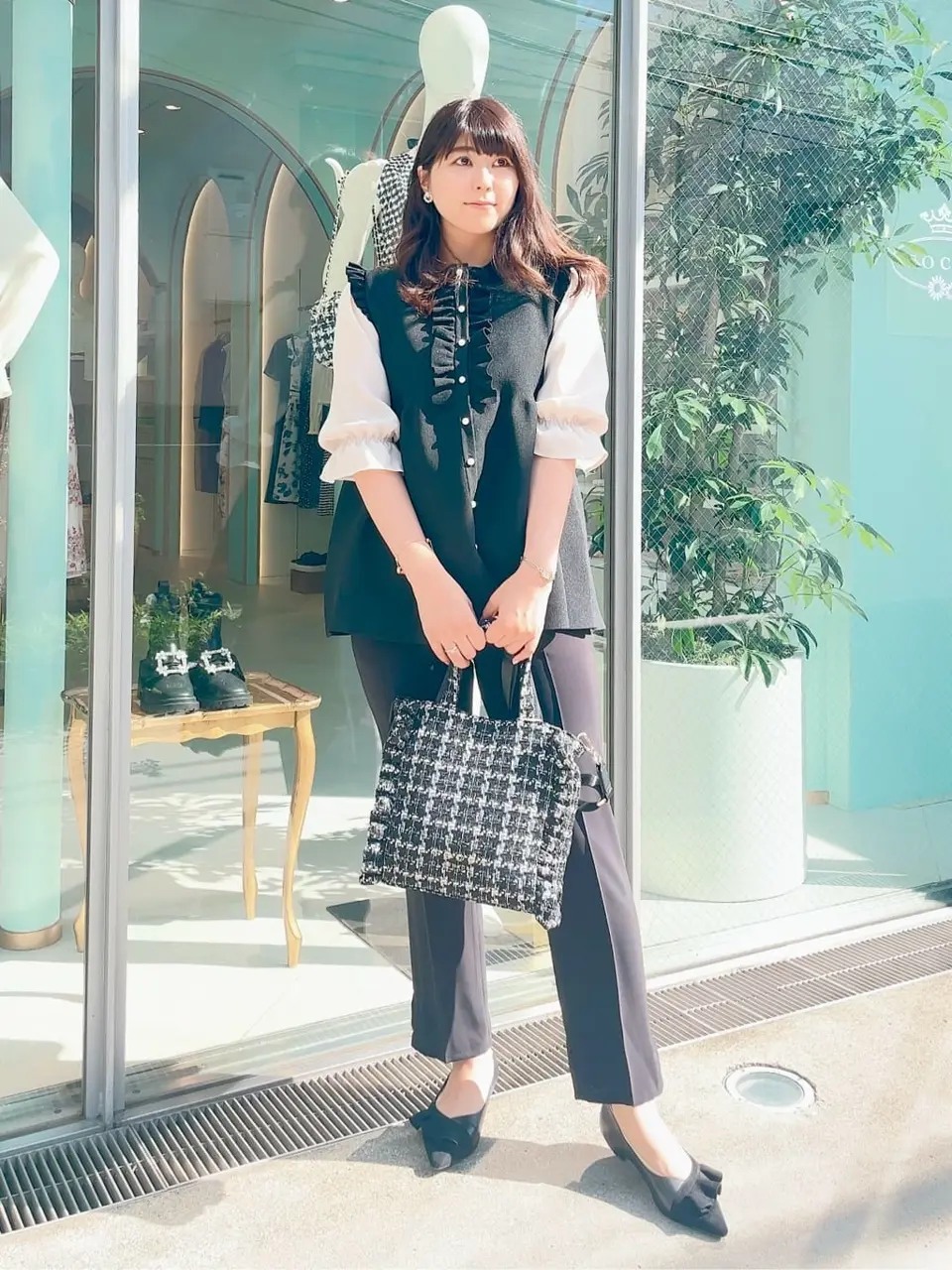  スタッフ ｍ コーディネート画像