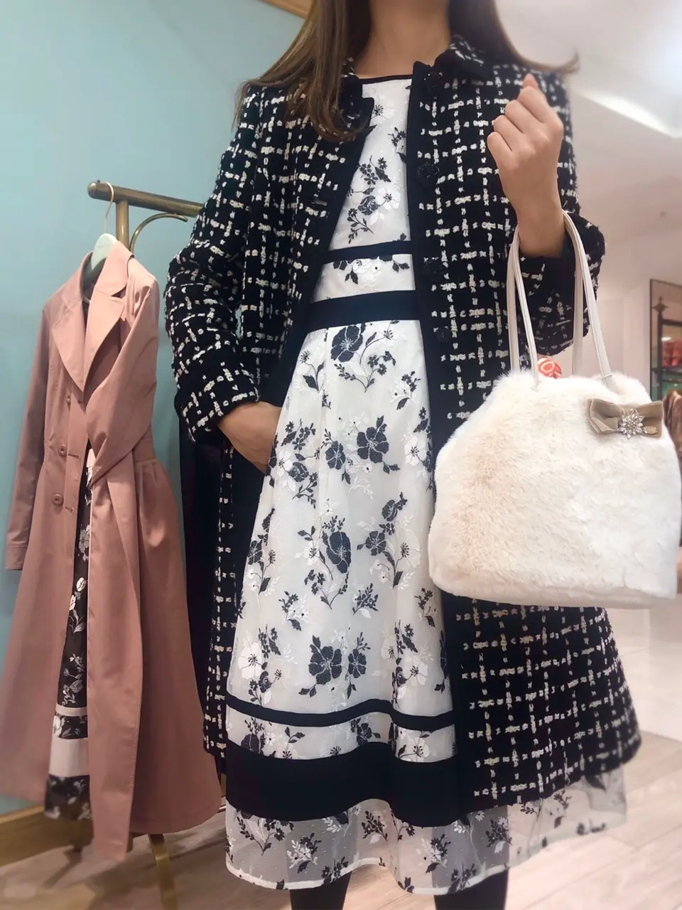  スタッフY コーディネート画像