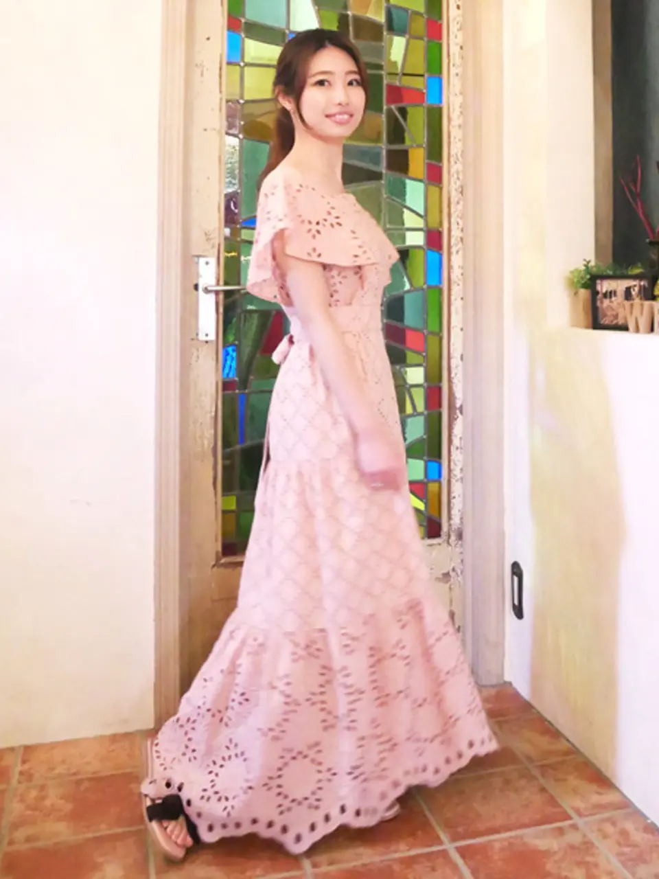  スタッフ akari コーディネート画像