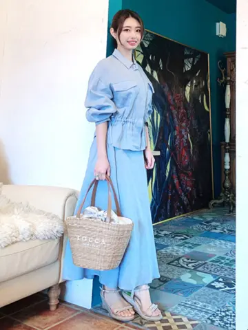 TOCCA スタッフ akari コーディネート画像