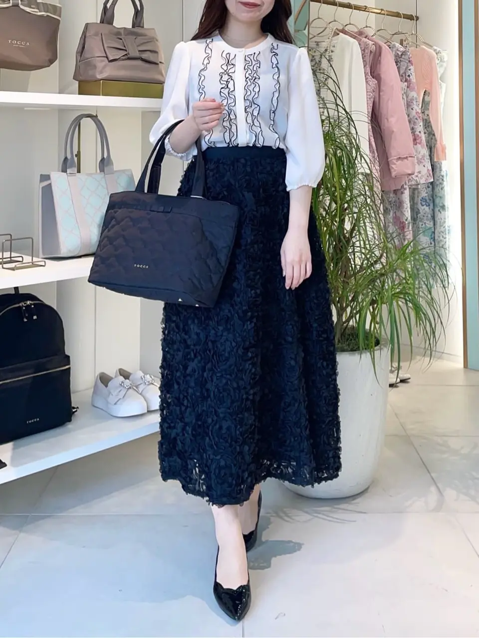 TOCCA スタッフT コーディネート画像