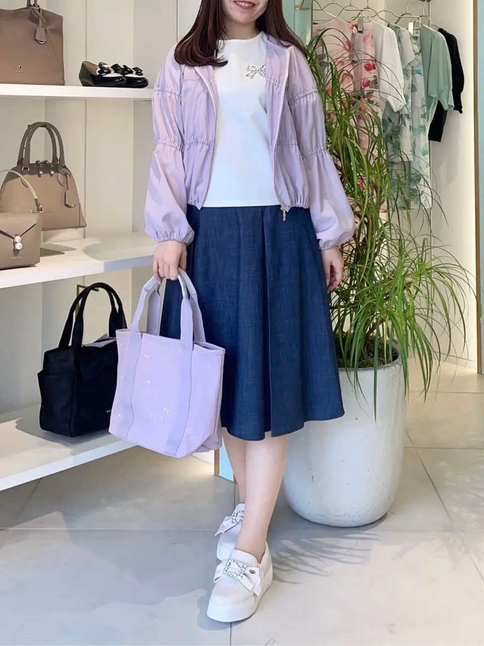 TOCCA スタッフT コーディネート画像