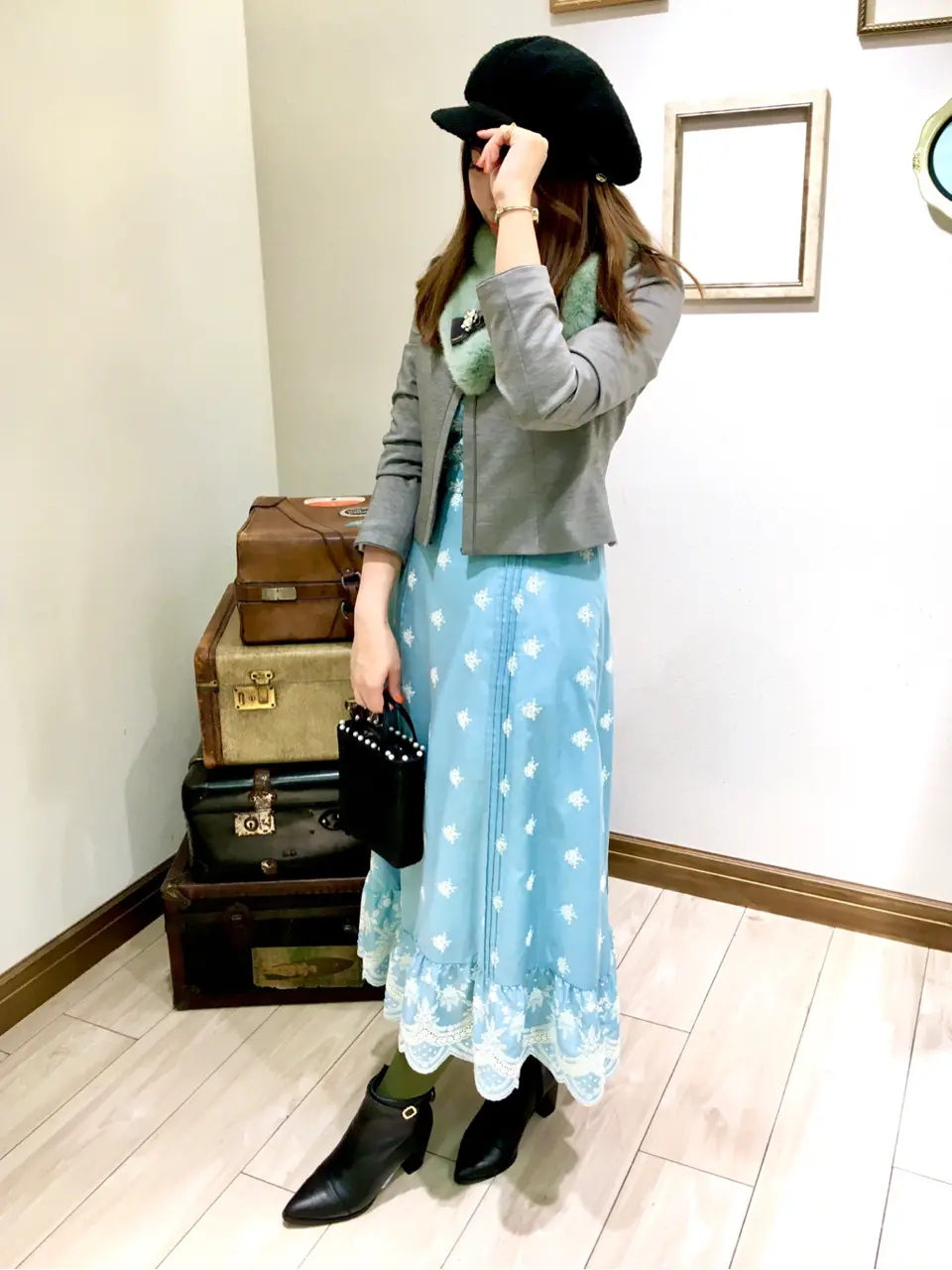  スタッフ ｍ コーディネート画像