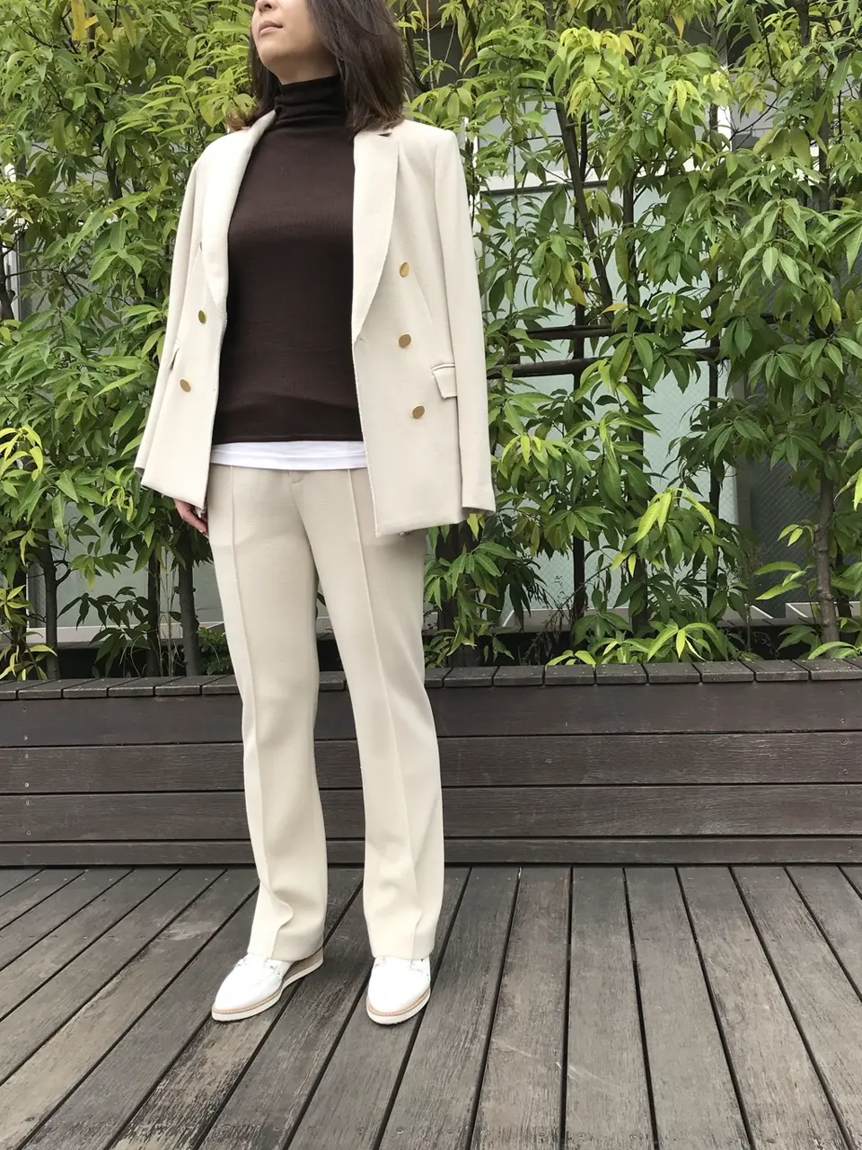 BEIGE， 宮坂 コーディネート画像