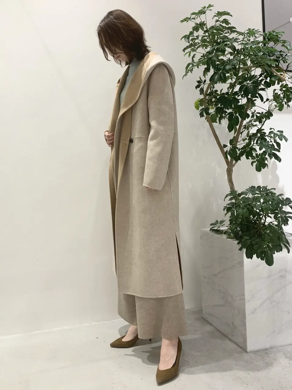 BEIGE， 小泉 コーディネート画像