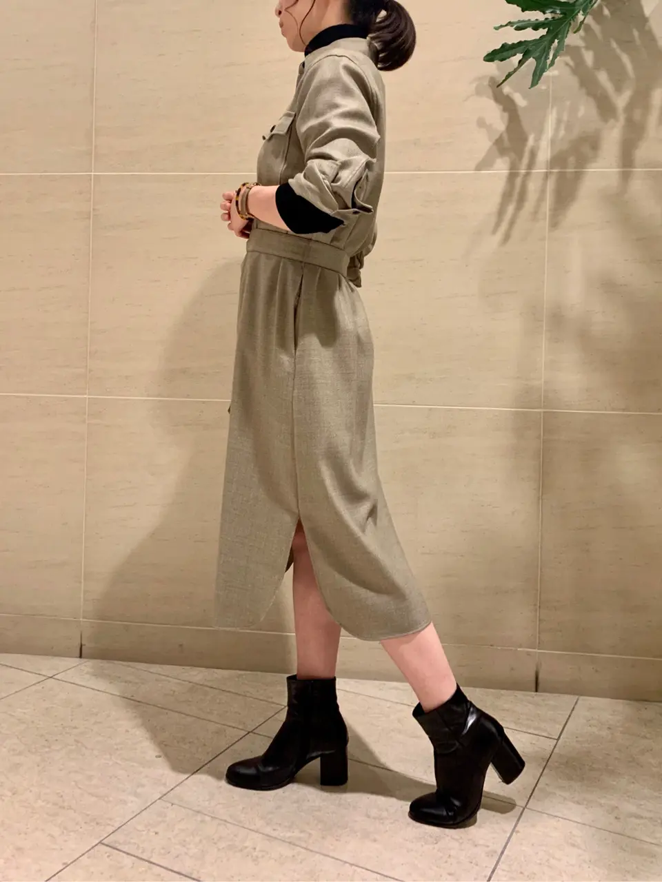 BEIGE， スタッフ コーディネート画像