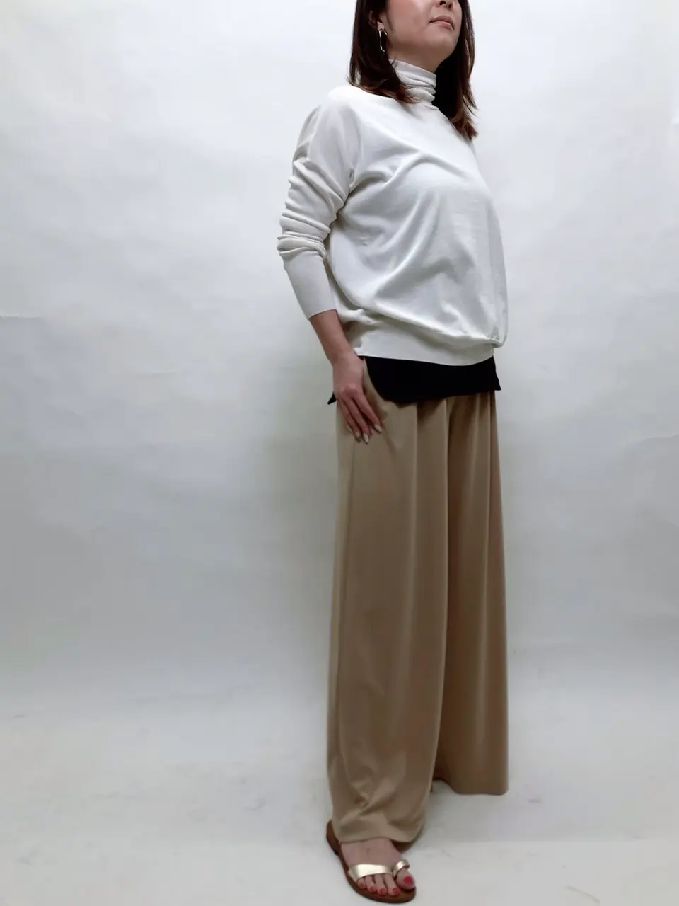 BEIGE， 宮坂 コーディネート画像