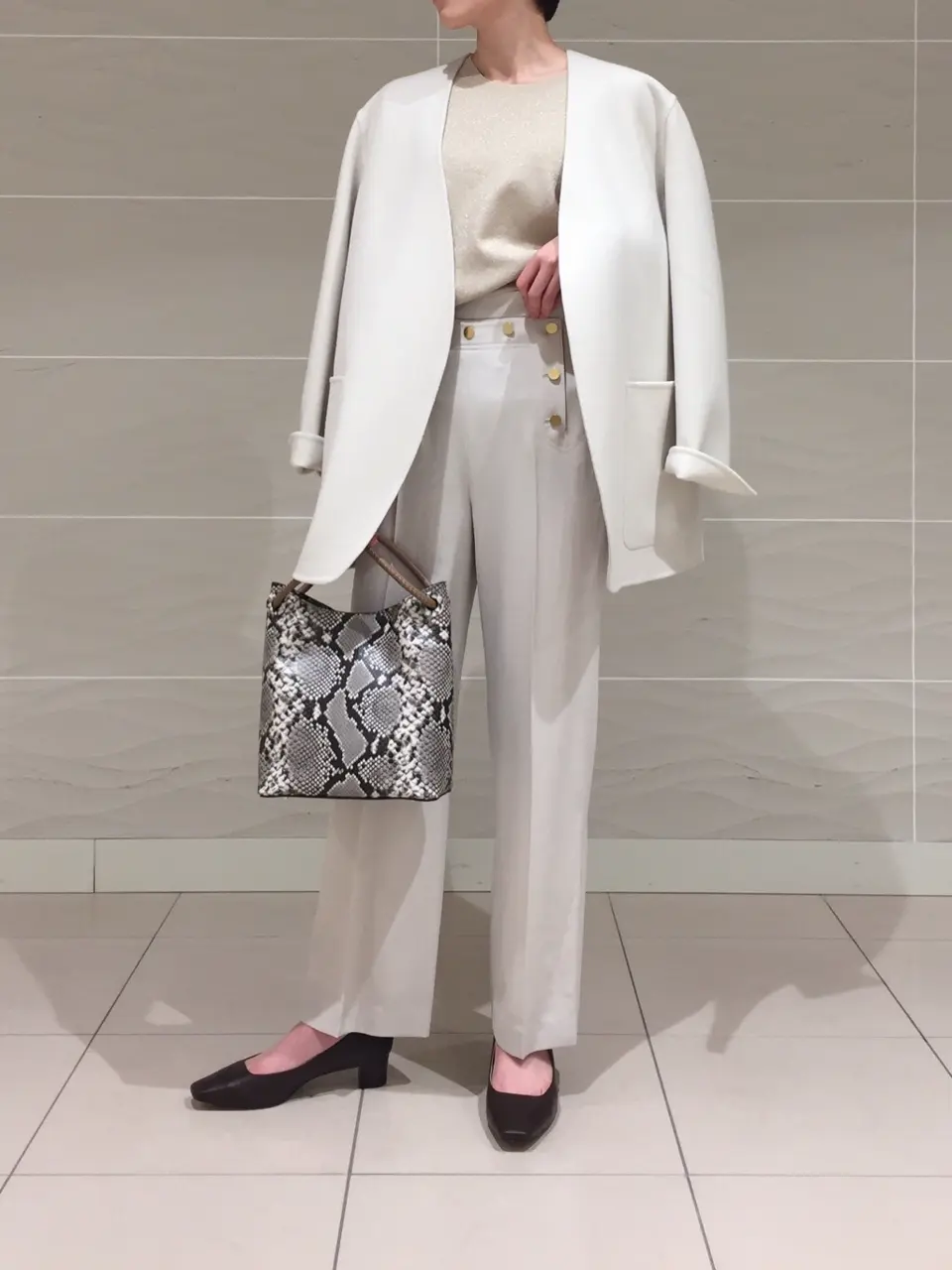 BEIGE， スタッフ コーディネート画像