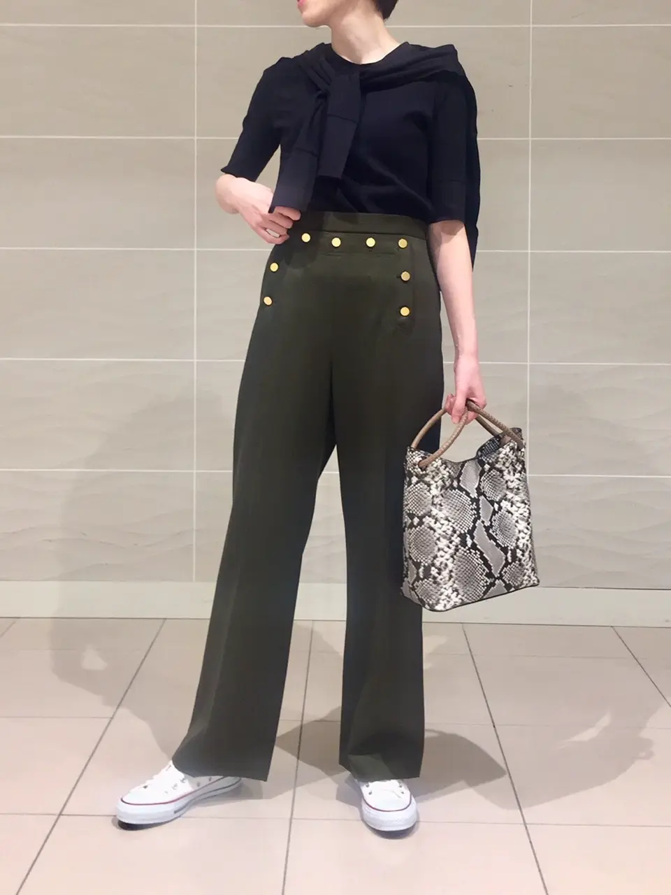  スタッフ コーディネート画像