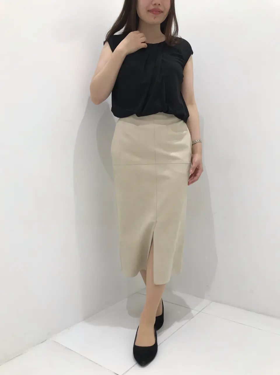 BEIGE， スタッフM コーディネート画像