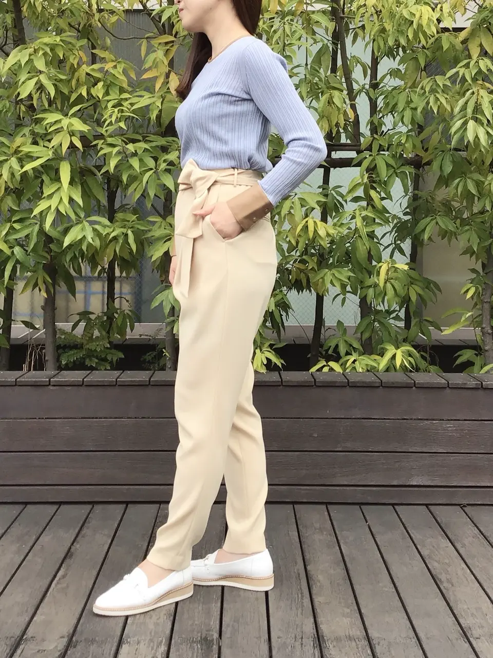 BEIGE， スタッフ コーディネート画像