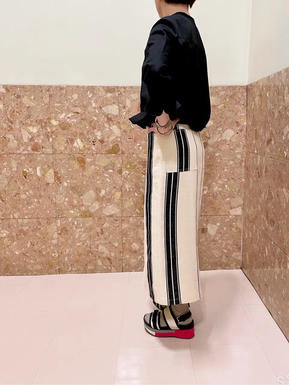 BEIGE， スタッフ コーディネート画像