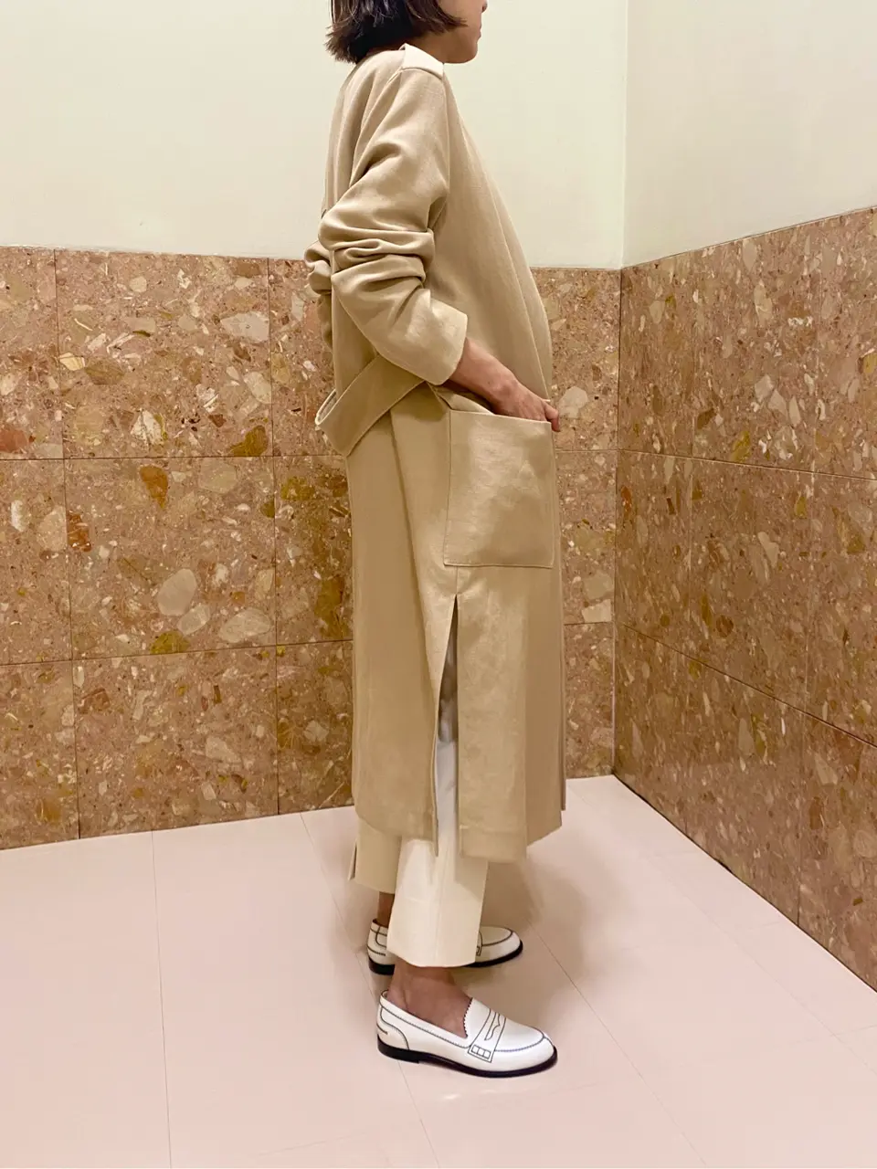 BEIGE， スタッフ コーディネート画像