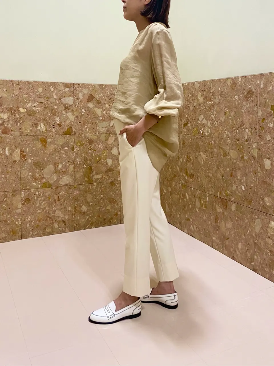 BEIGE， スタッフ コーディネート画像