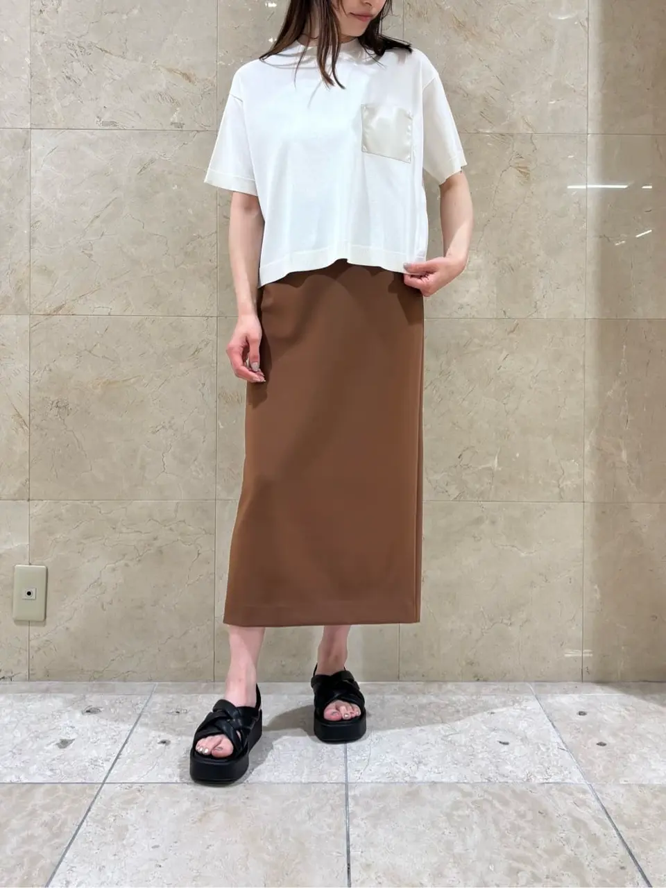 BEIGE， スタッフ コーディネート画像
