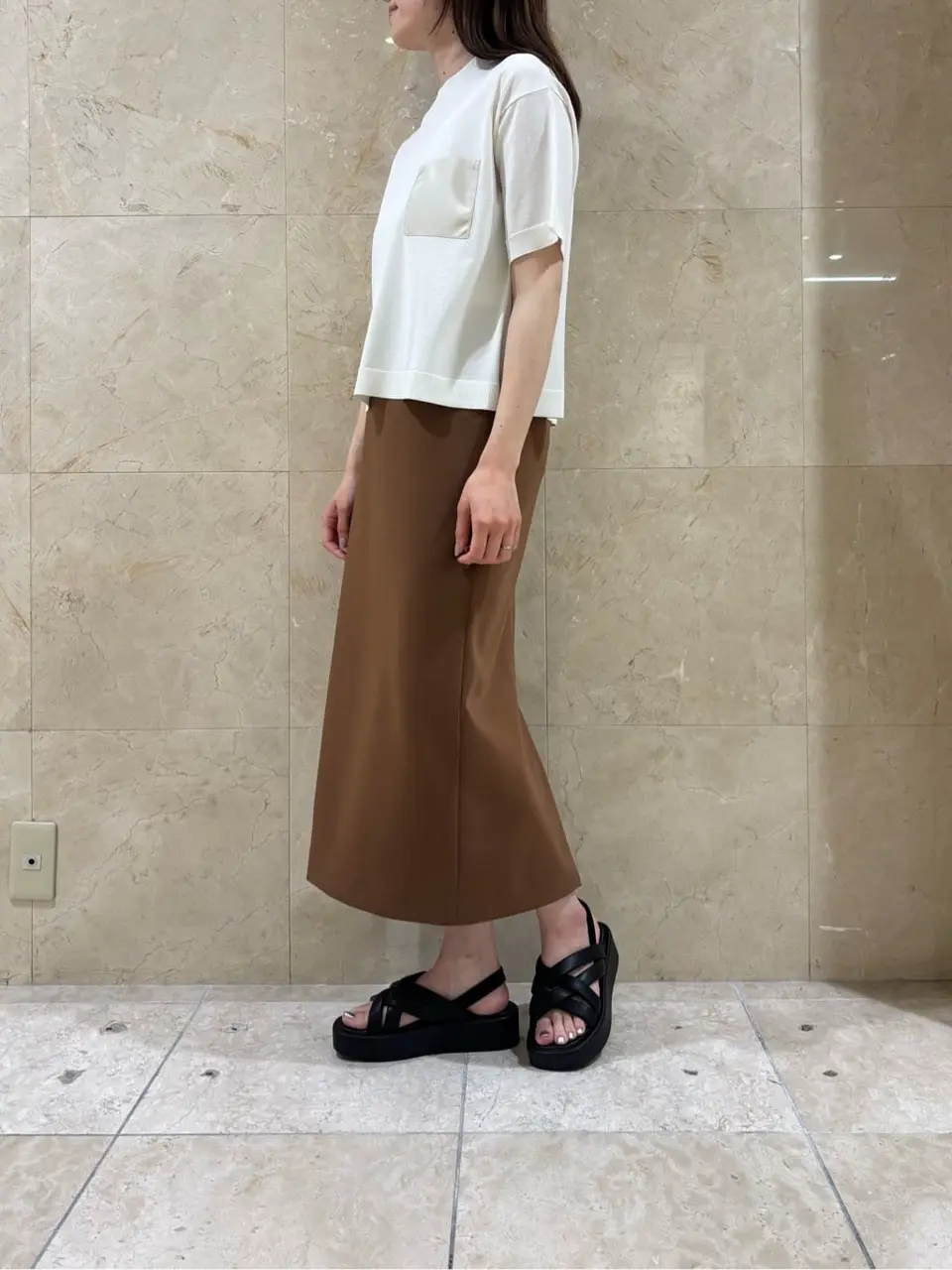 BEIGE， スタッフ コーディネート画像