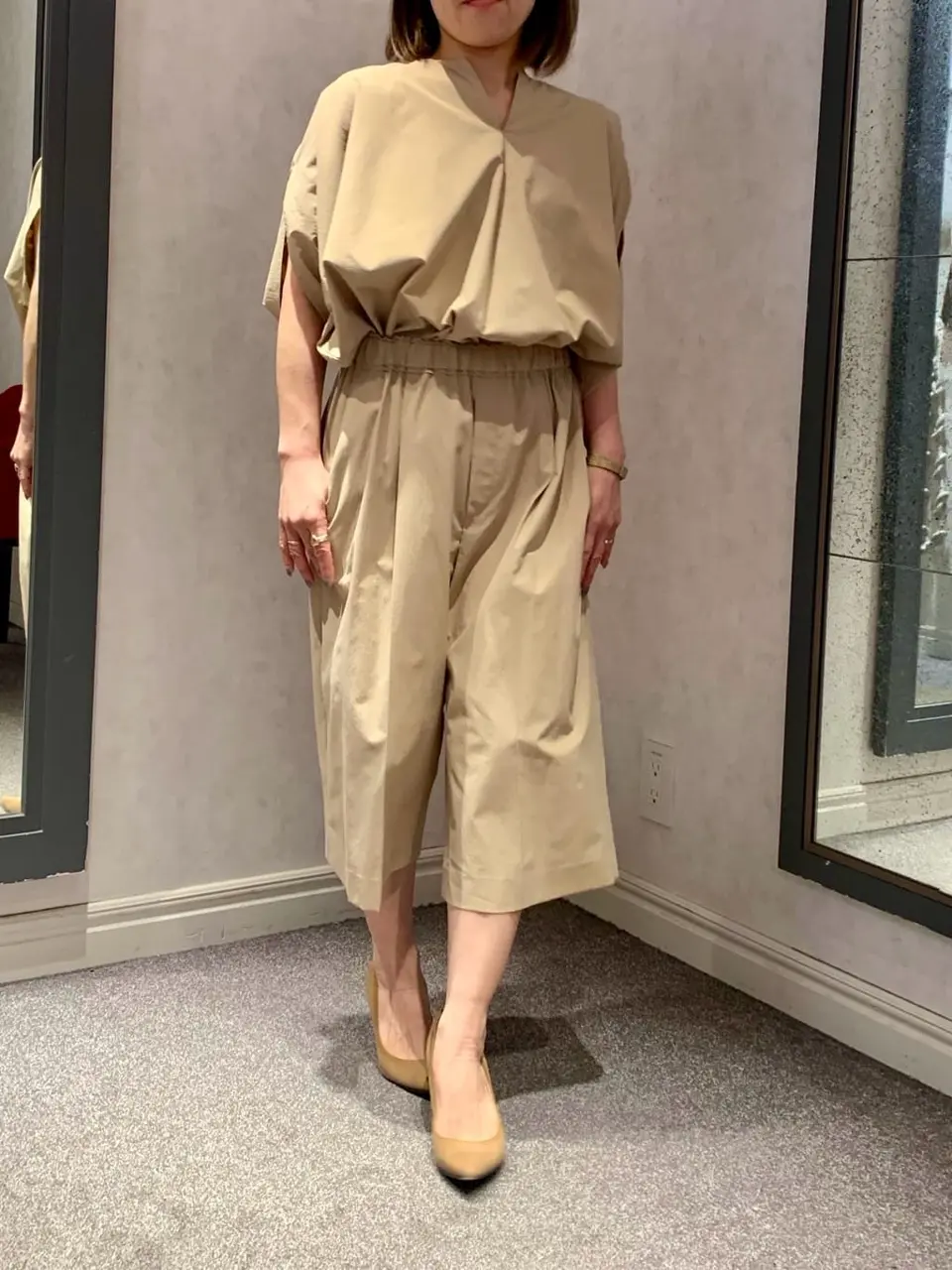 BEIGE， STAFF コーディネート画像