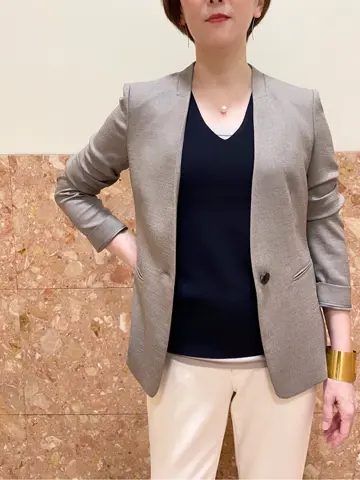 BEIGE， スタッフ コーディネート画像