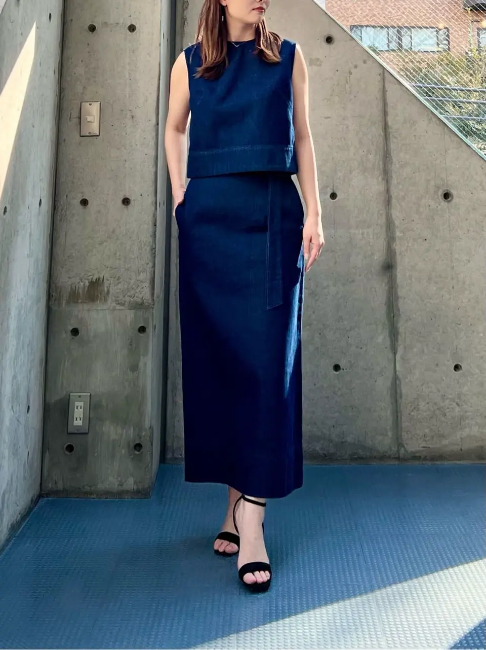 BEIGE， 藤原 コーディネート画像