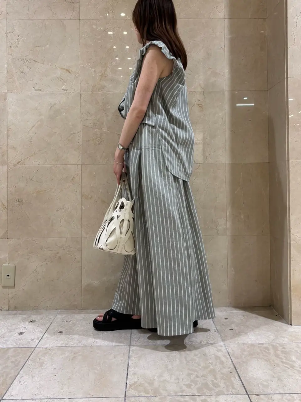 BEIGE， スタッフ コーディネート画像