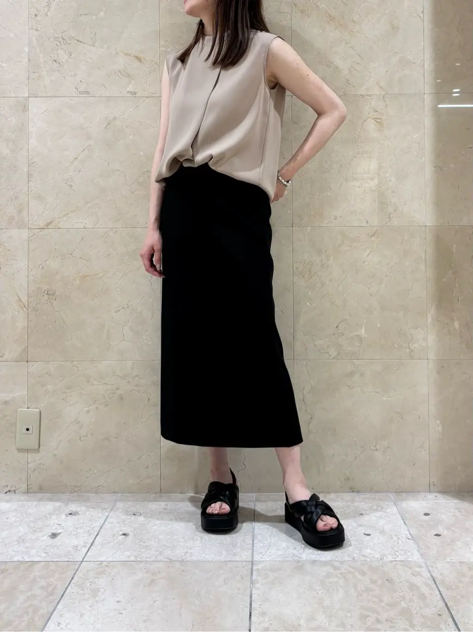 BEIGE， スタッフ コーディネート画像