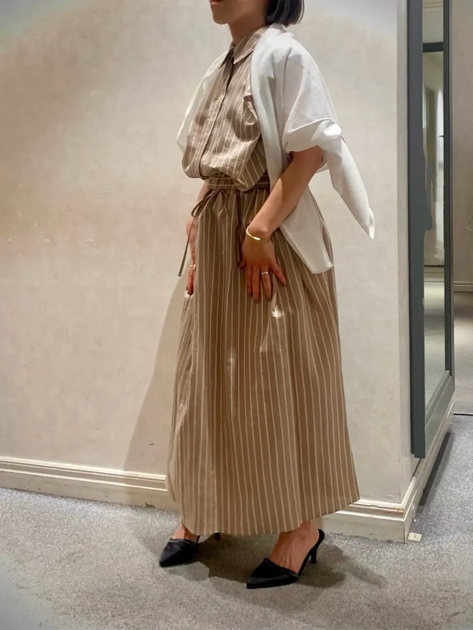 BEIGE， STAFF コーディネート画像