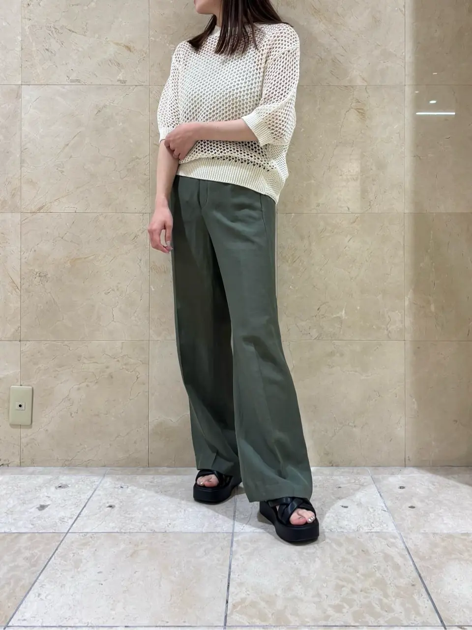 BEIGE， スタッフ コーディネート画像