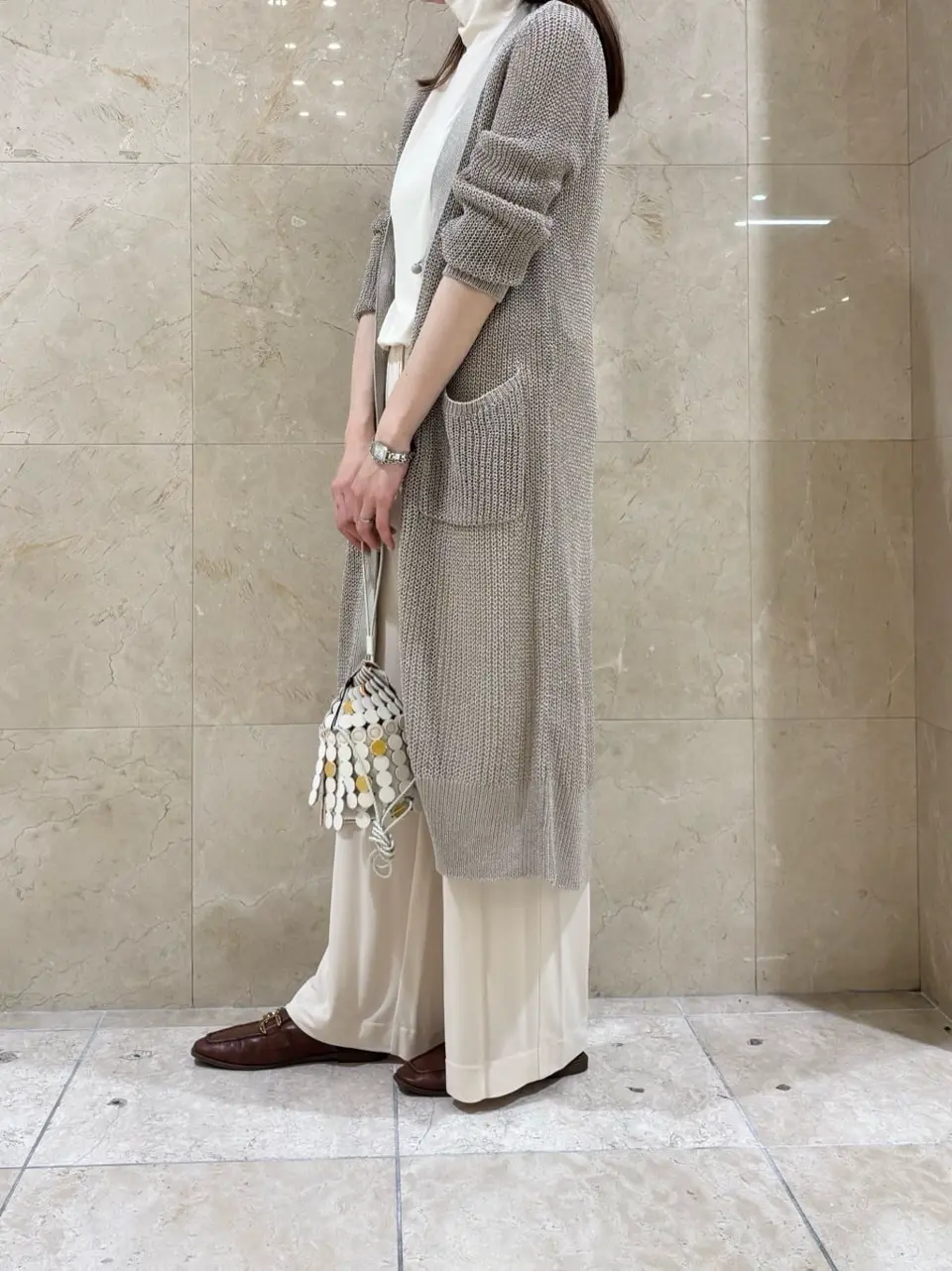 BEIGE， スタッフ コーディネート画像