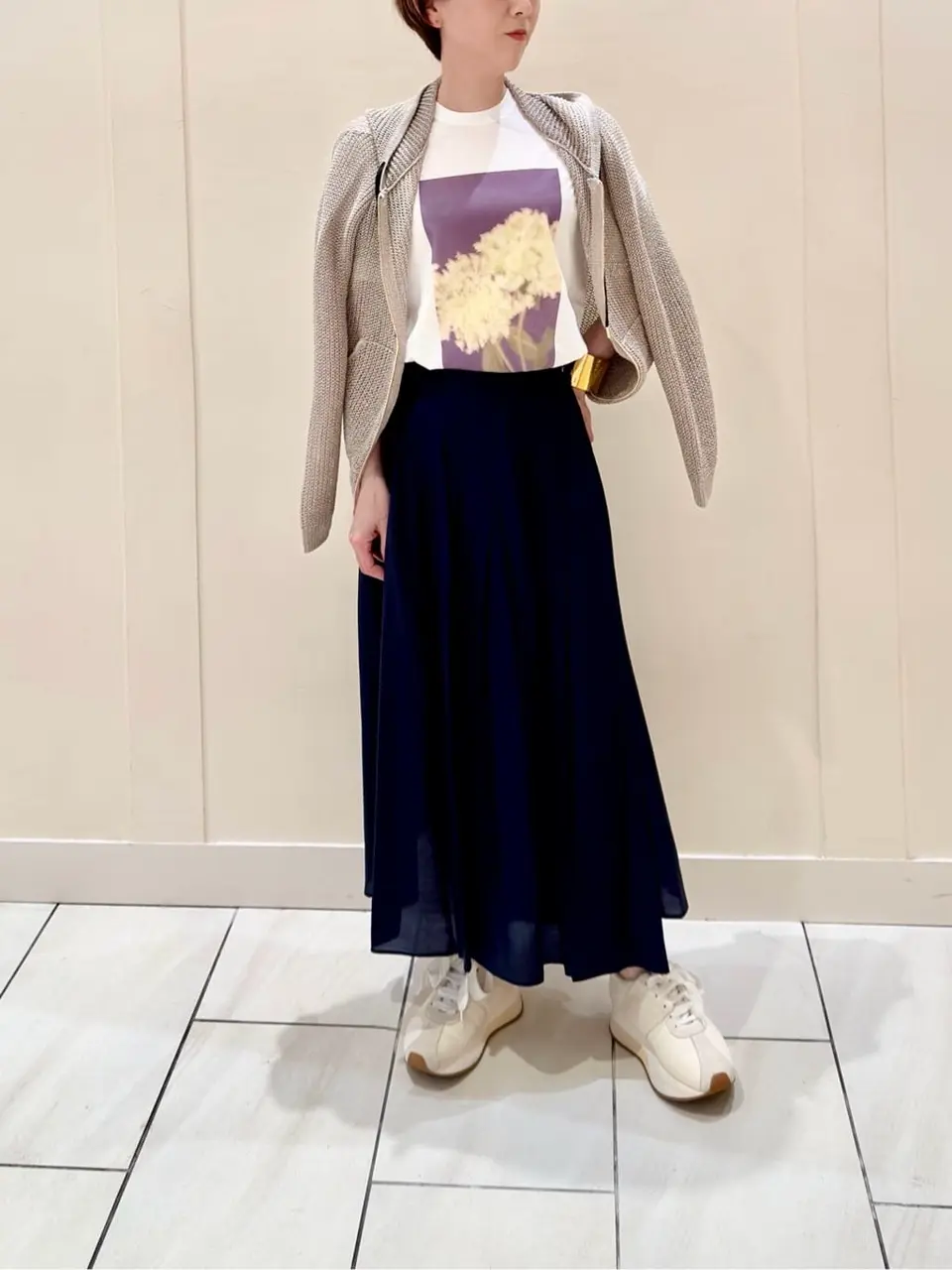 BEIGE， スタッフ コーディネート画像