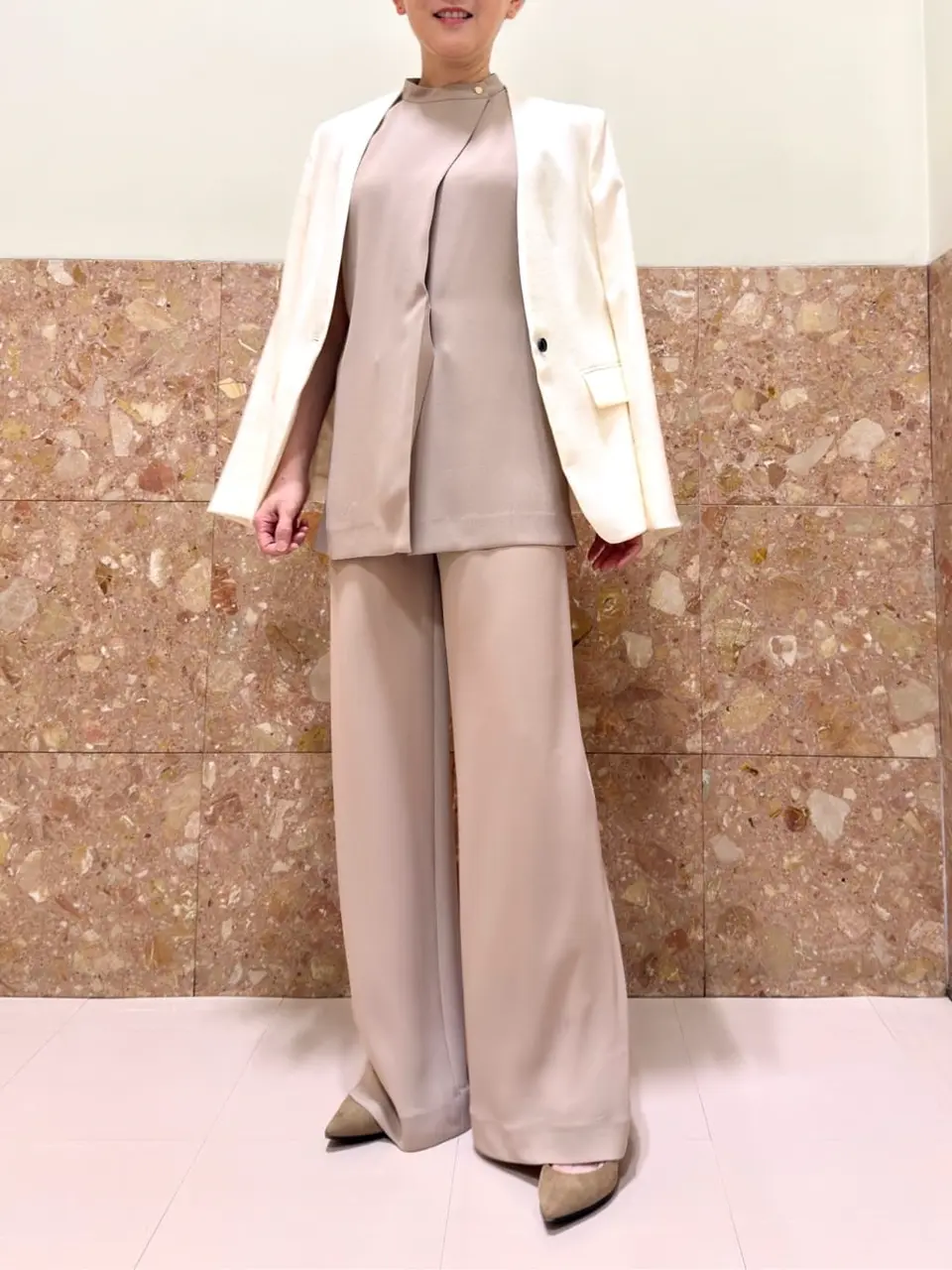 BEIGE， スタッフ コーディネート画像