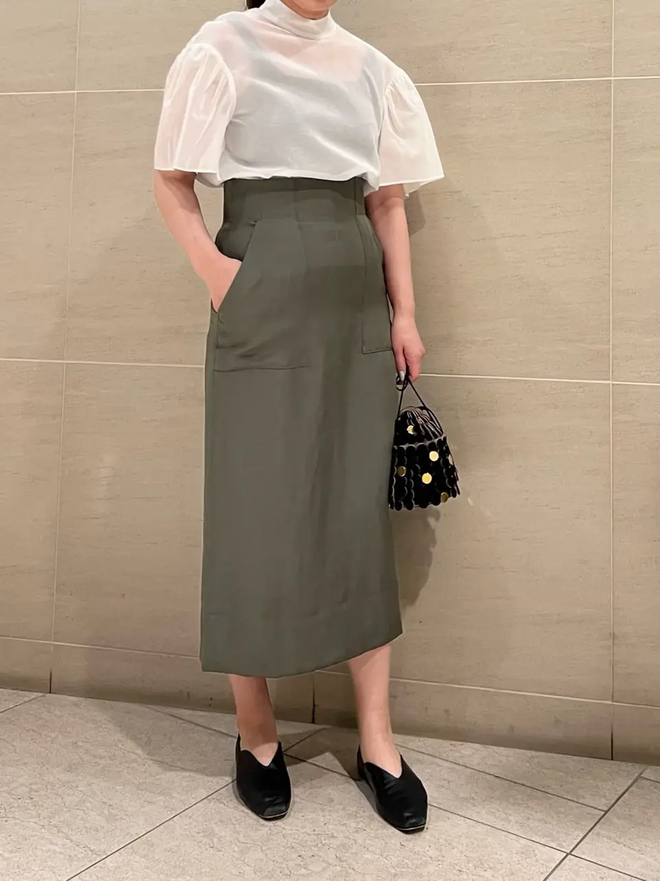 BEIGE， スタッフ コーディネート画像