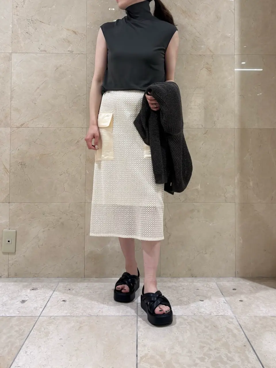 BEIGE， スタッフ コーディネート画像