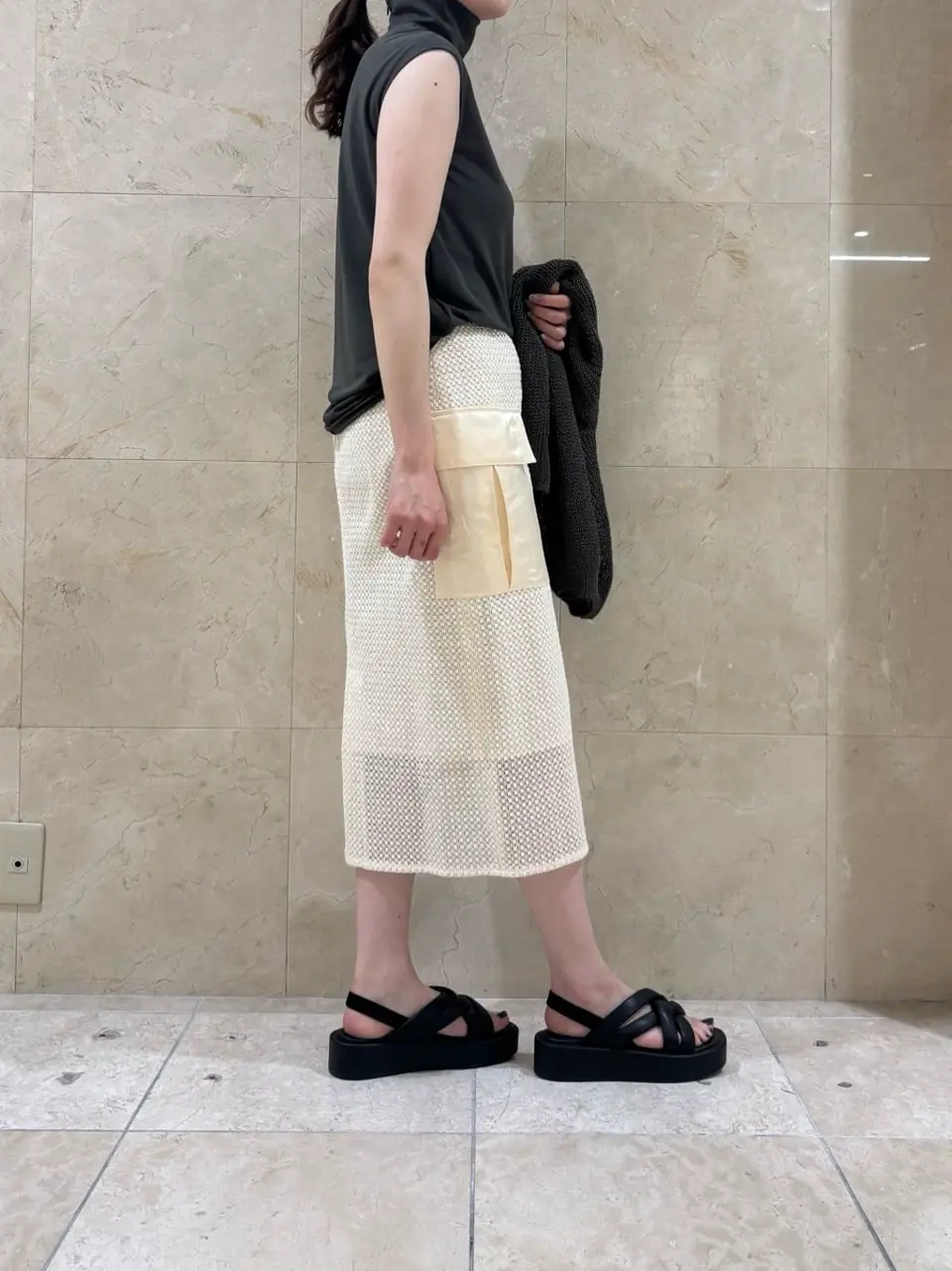 BEIGE， スタッフ コーディネート画像