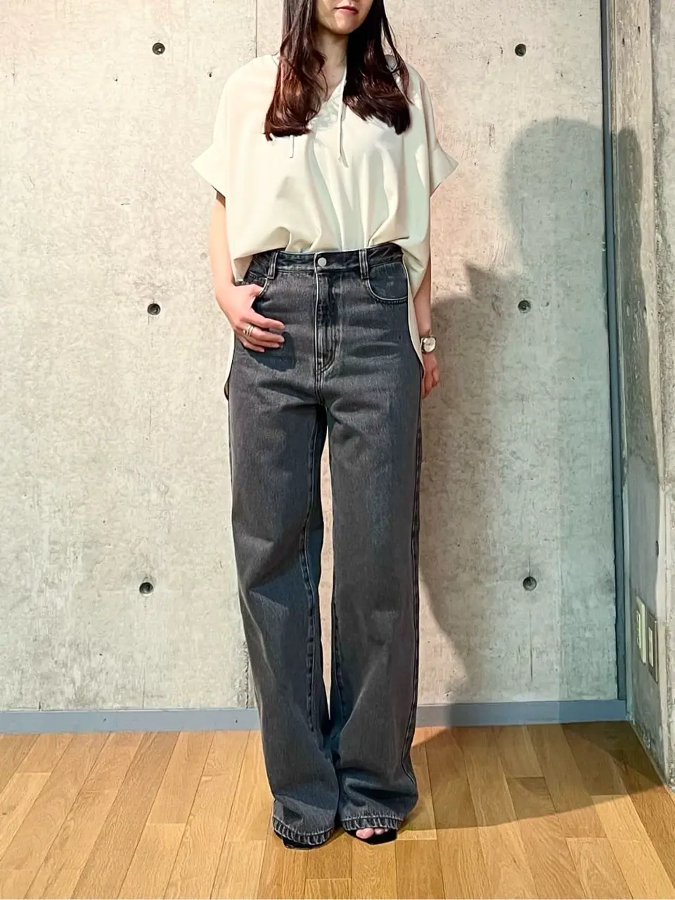 BEIGE， R.A コーディネート画像