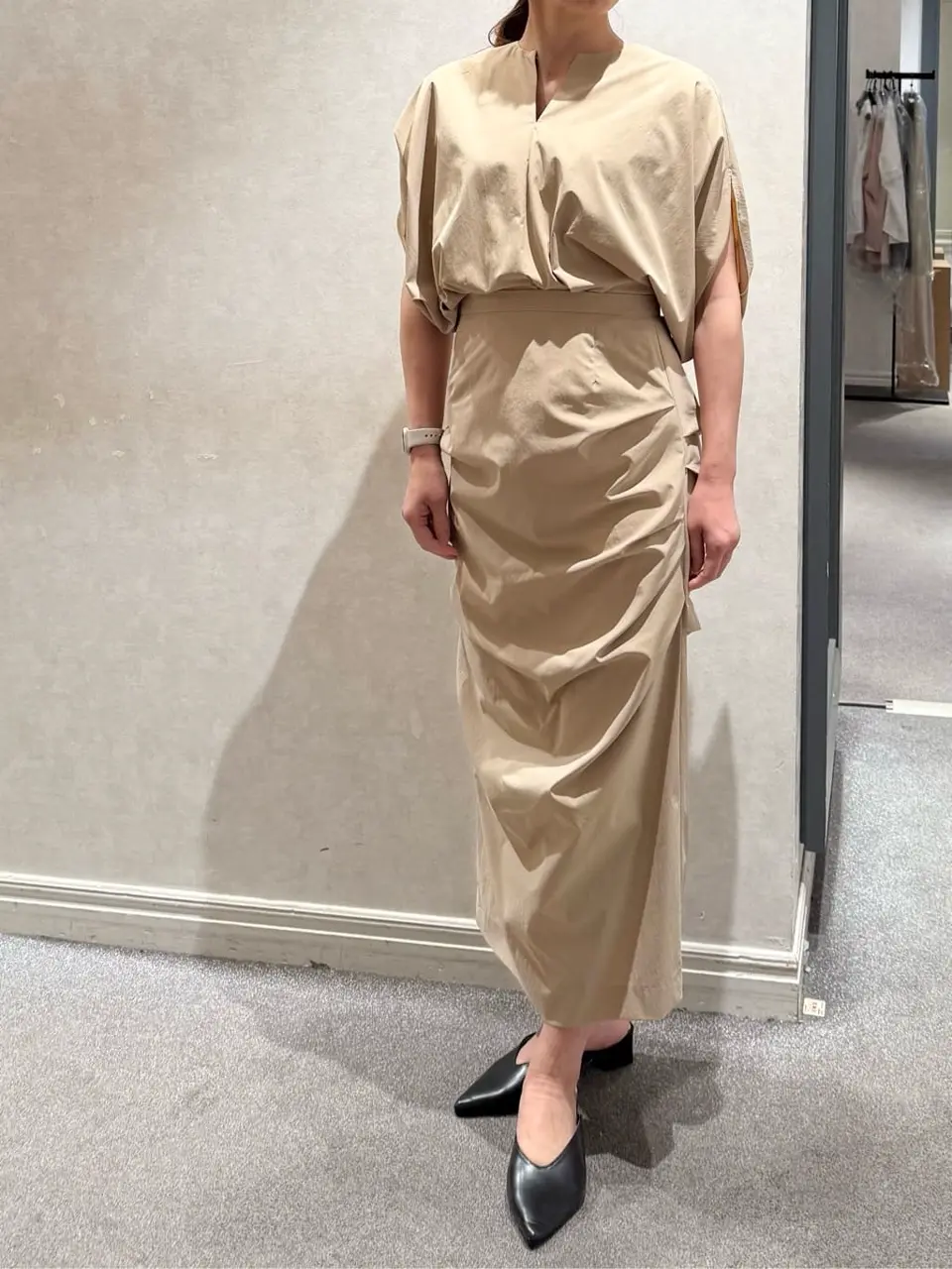 BEIGE， スタッフ コーディネート画像