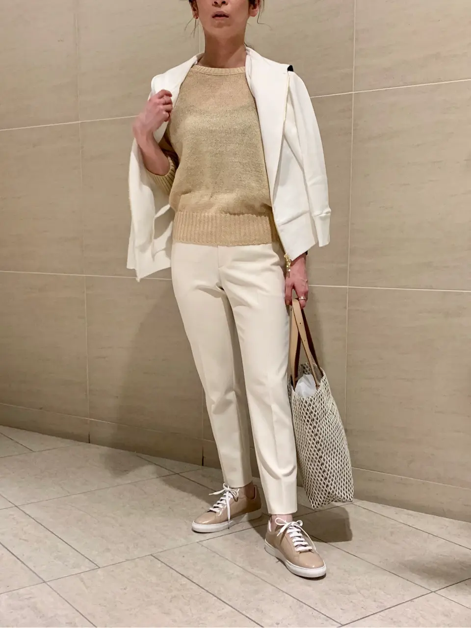 BEIGE， スタッフ コーディネート画像