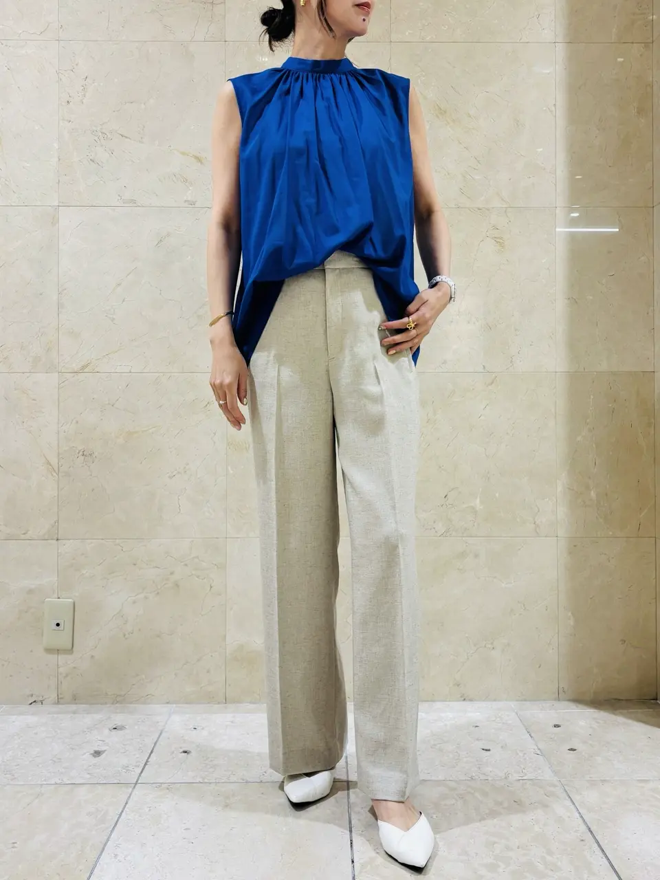 BEIGE， スタッフ コーディネート画像