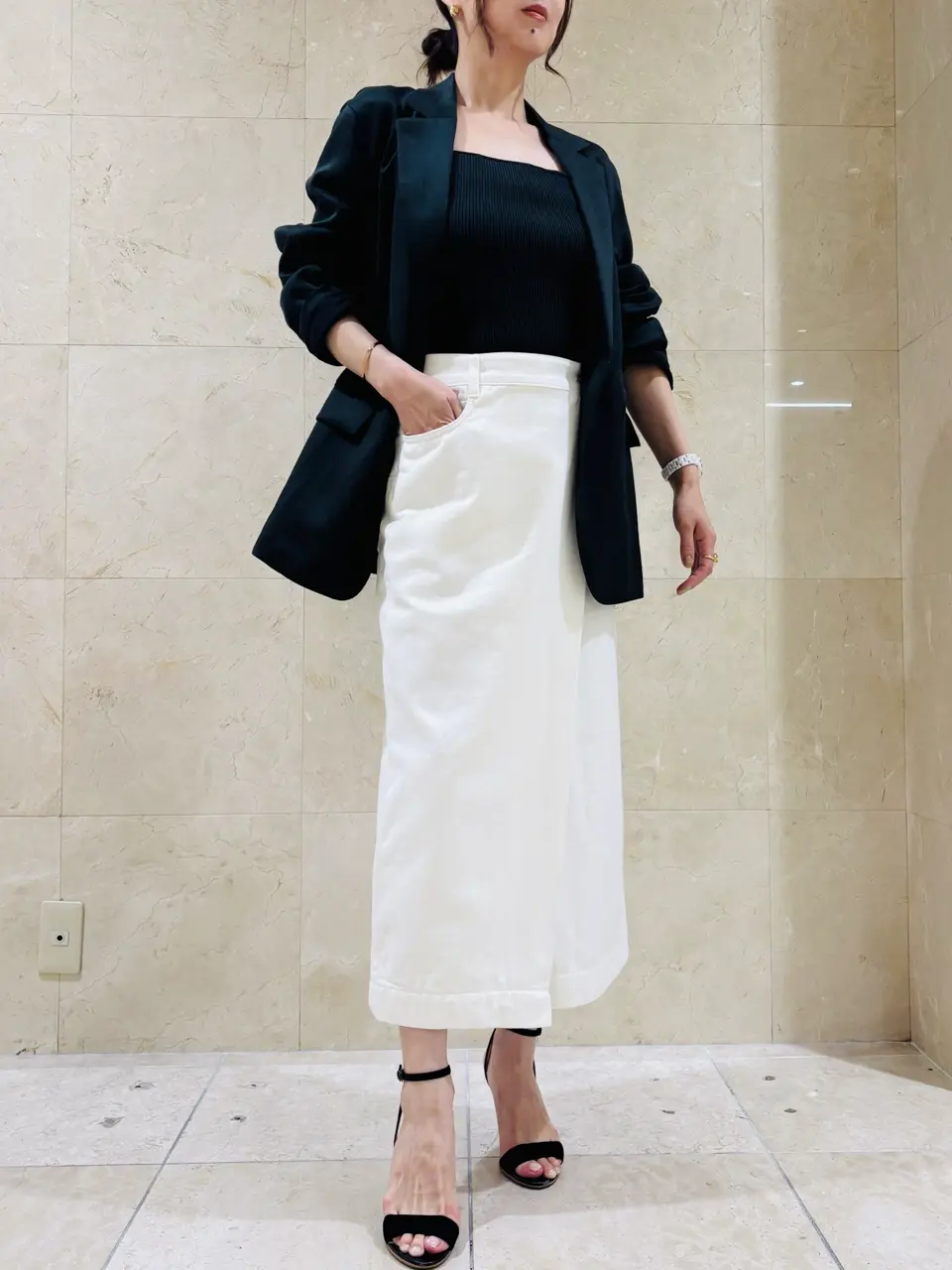 BEIGE， スタッフ コーディネート画像