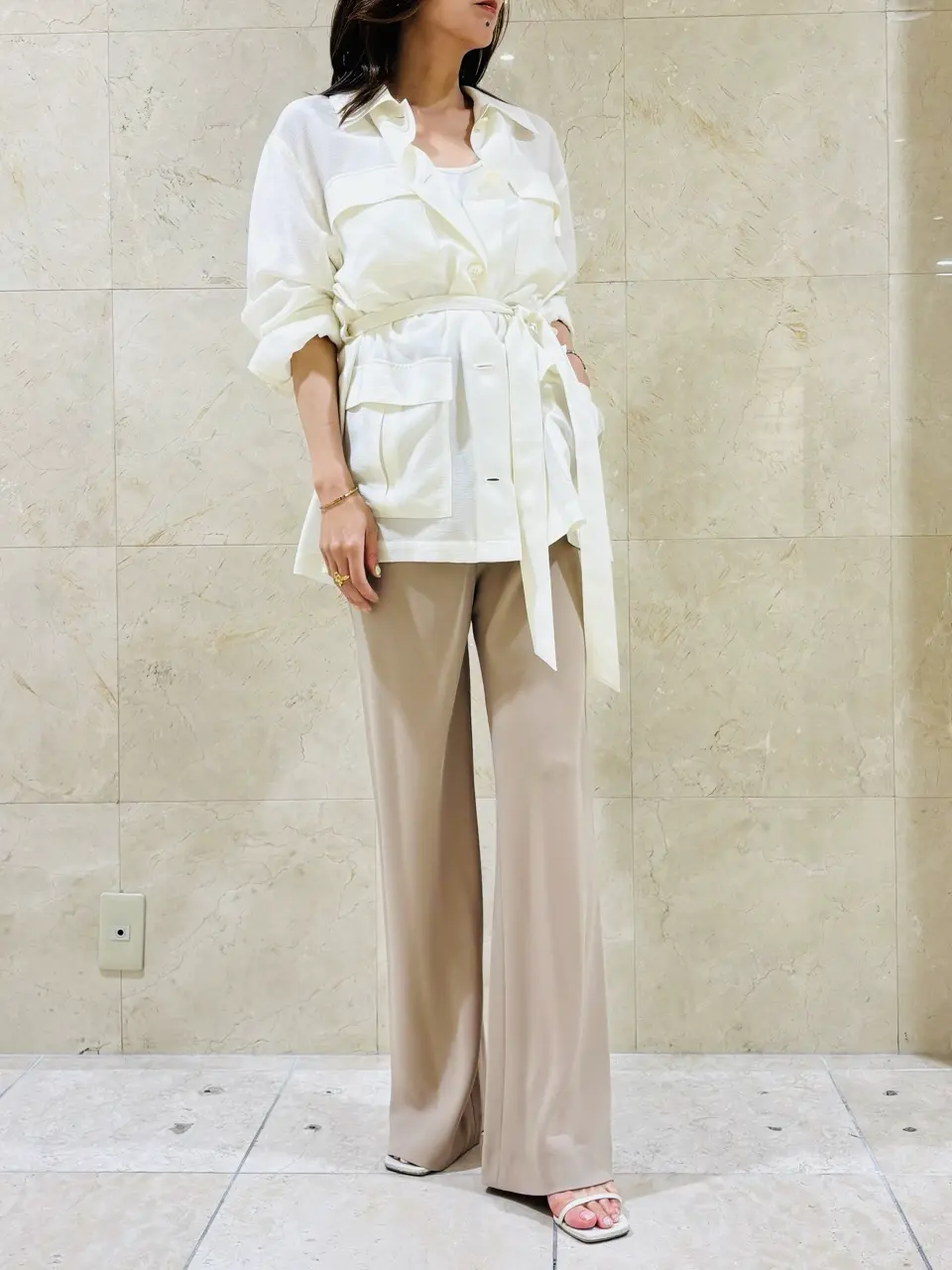 BEIGE， スタッフ コーディネート画像