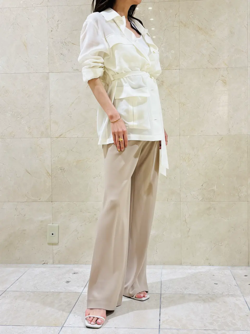 BEIGE， スタッフ コーディネート画像