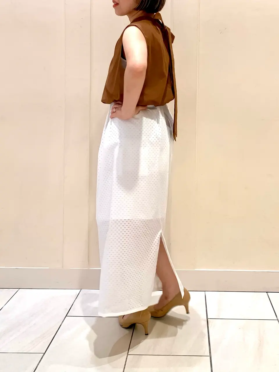 BEIGE， STAFF コーディネート画像