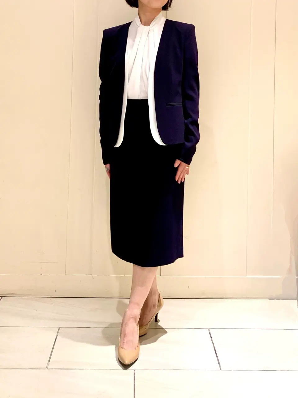 BEIGE， STAFF コーディネート画像