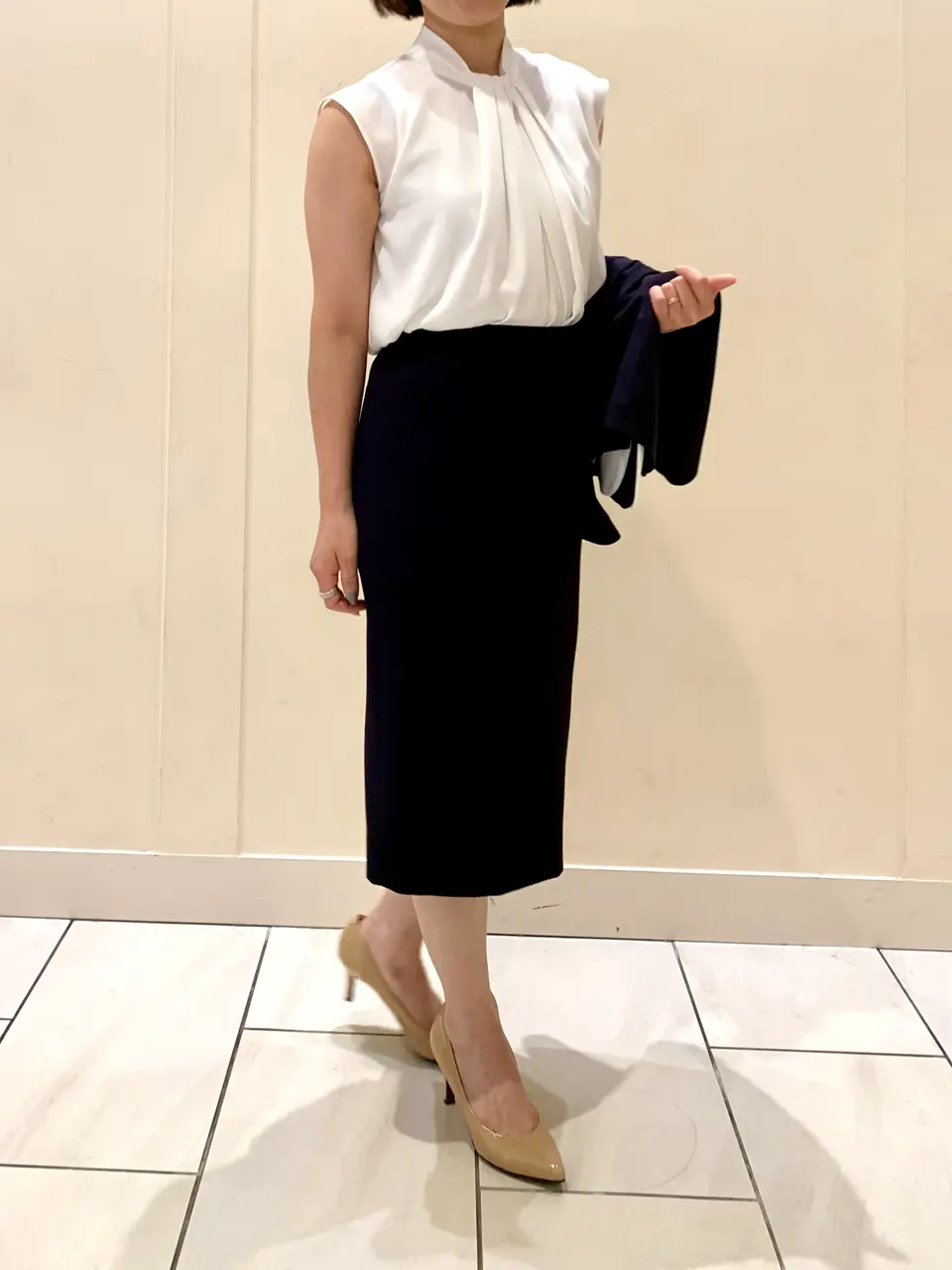 BEIGE， STAFF コーディネート画像