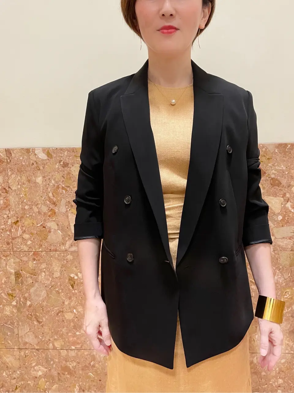 BEIGE， スタッフ コーディネート画像