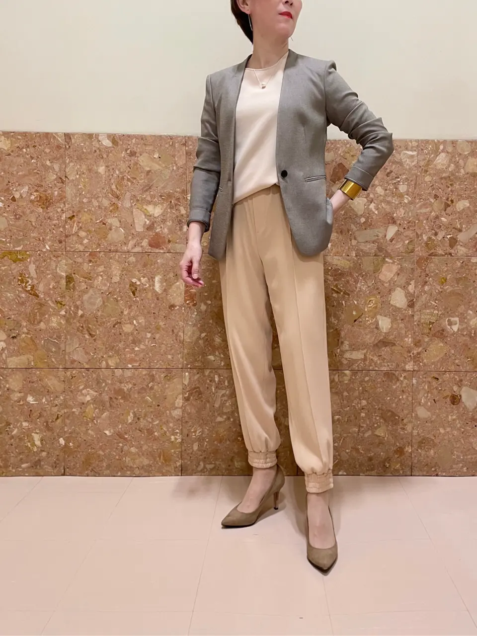 BEIGE， スタッフ コーディネート画像