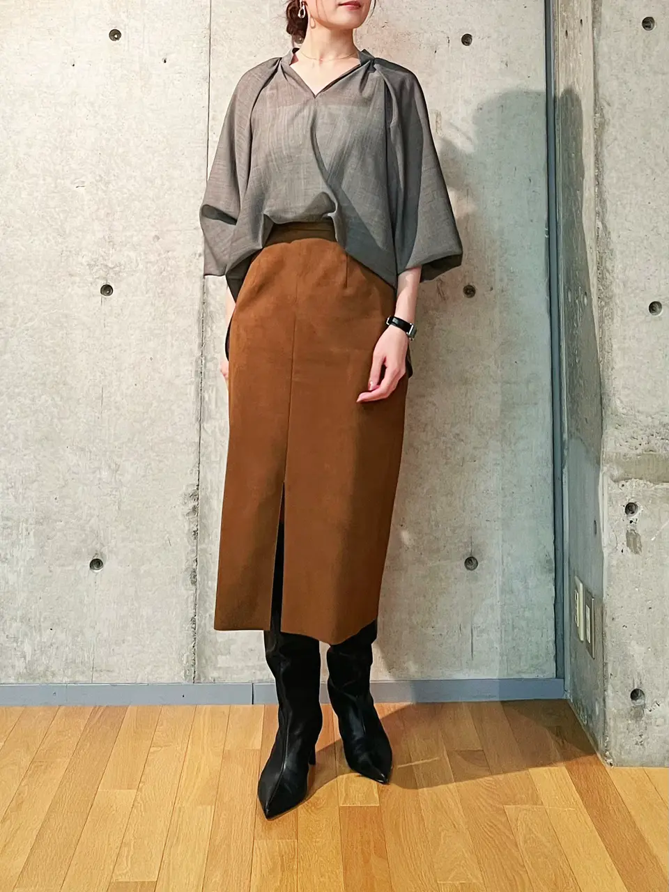 【ふじまま】BEIGE, CINDY / ジャケットパンツセット ふじまま】BEIGE, CINDY / ジャケットパンツセット BEIGE