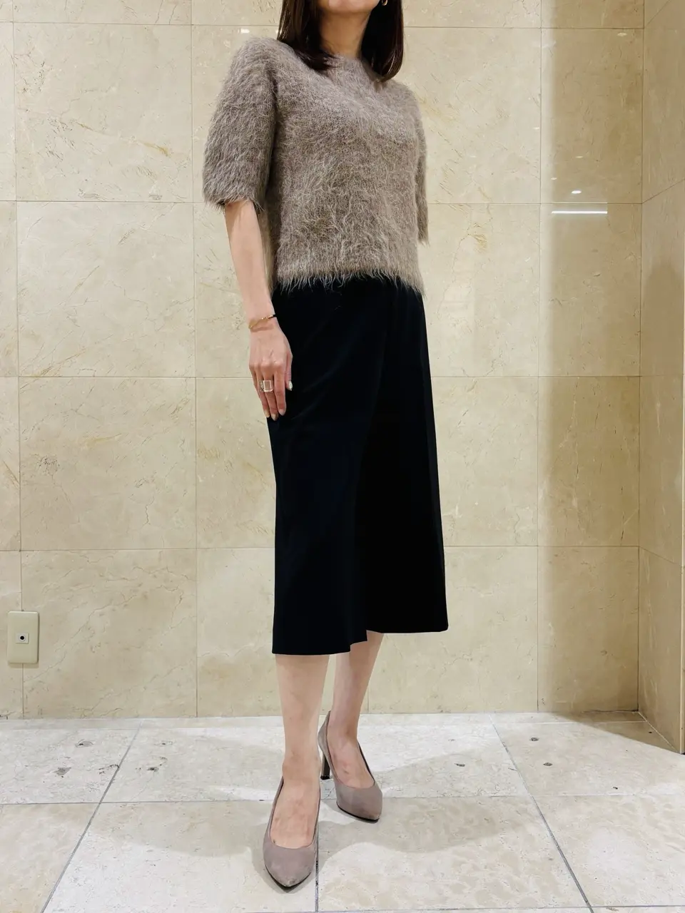 BEIGE， スタッフ コーディネート画像